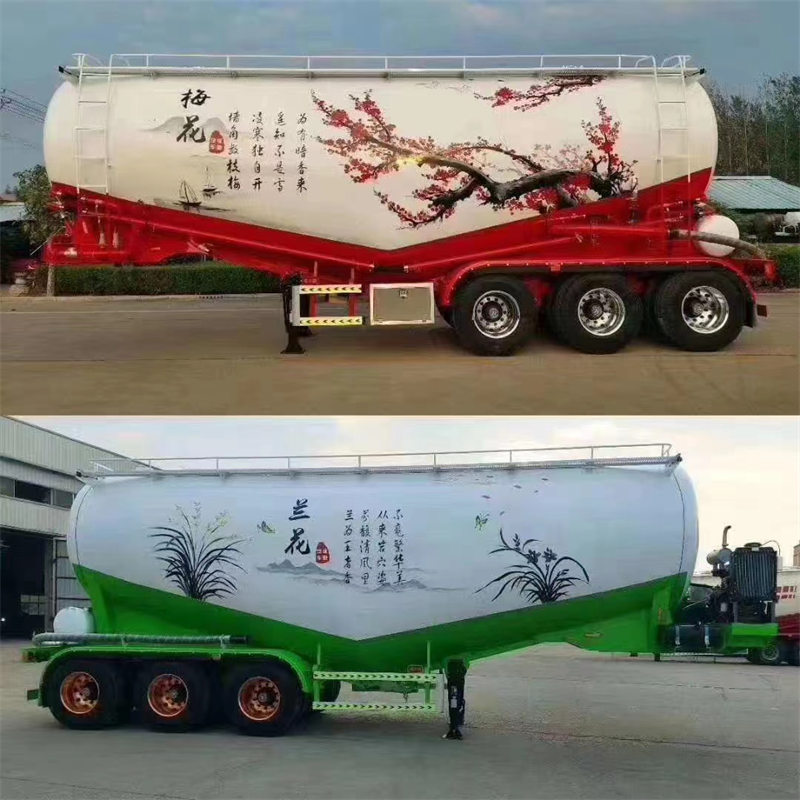 粉粒物料运输半挂车