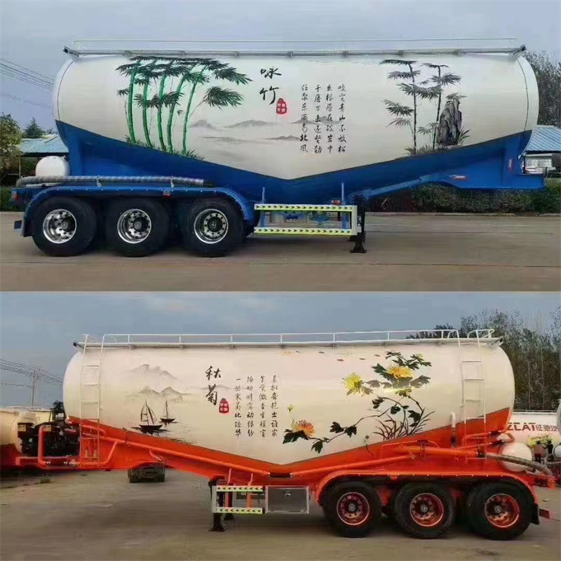 粉粒物料运输半挂车